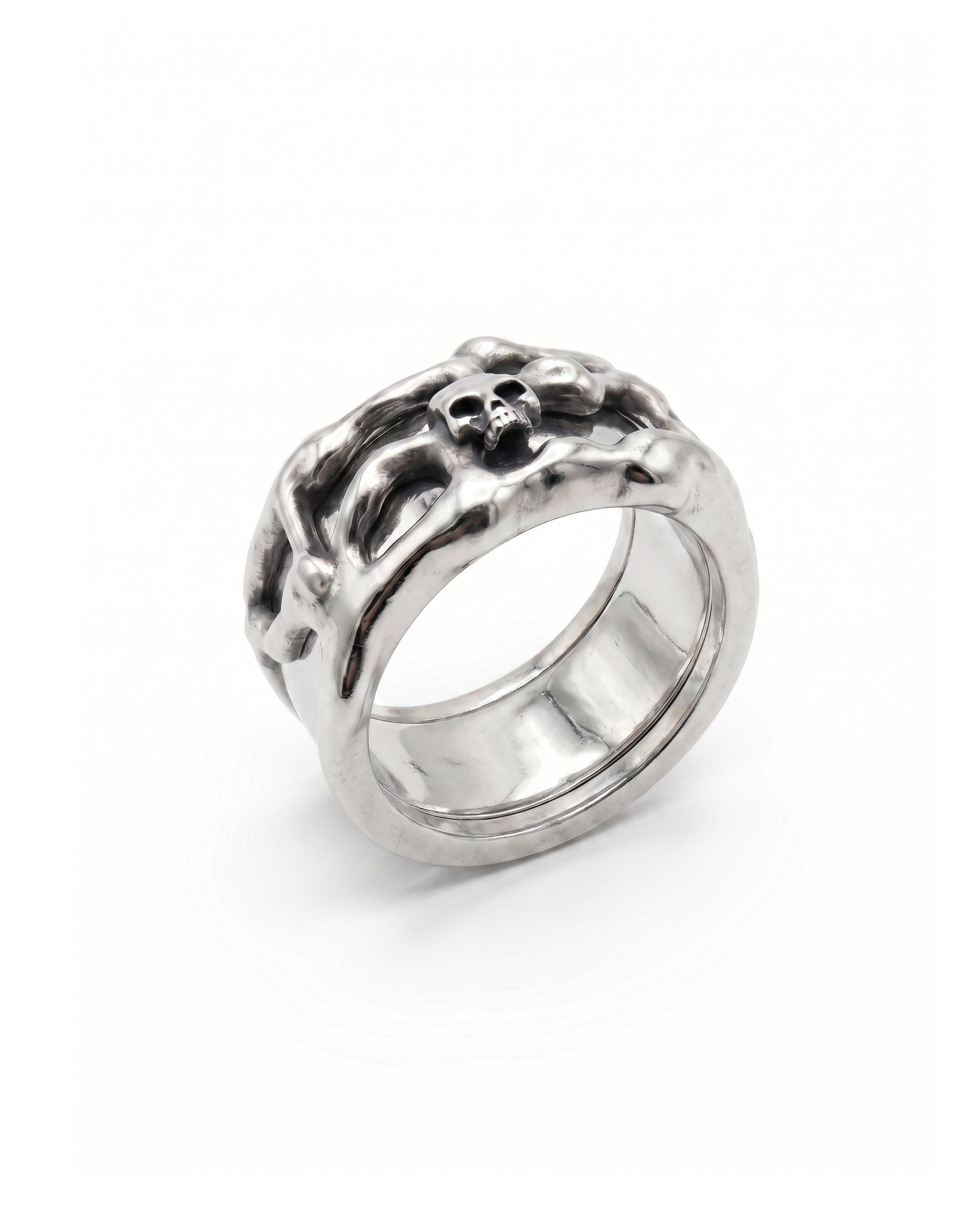 YRH® 04 Ring Jacket | SILVER