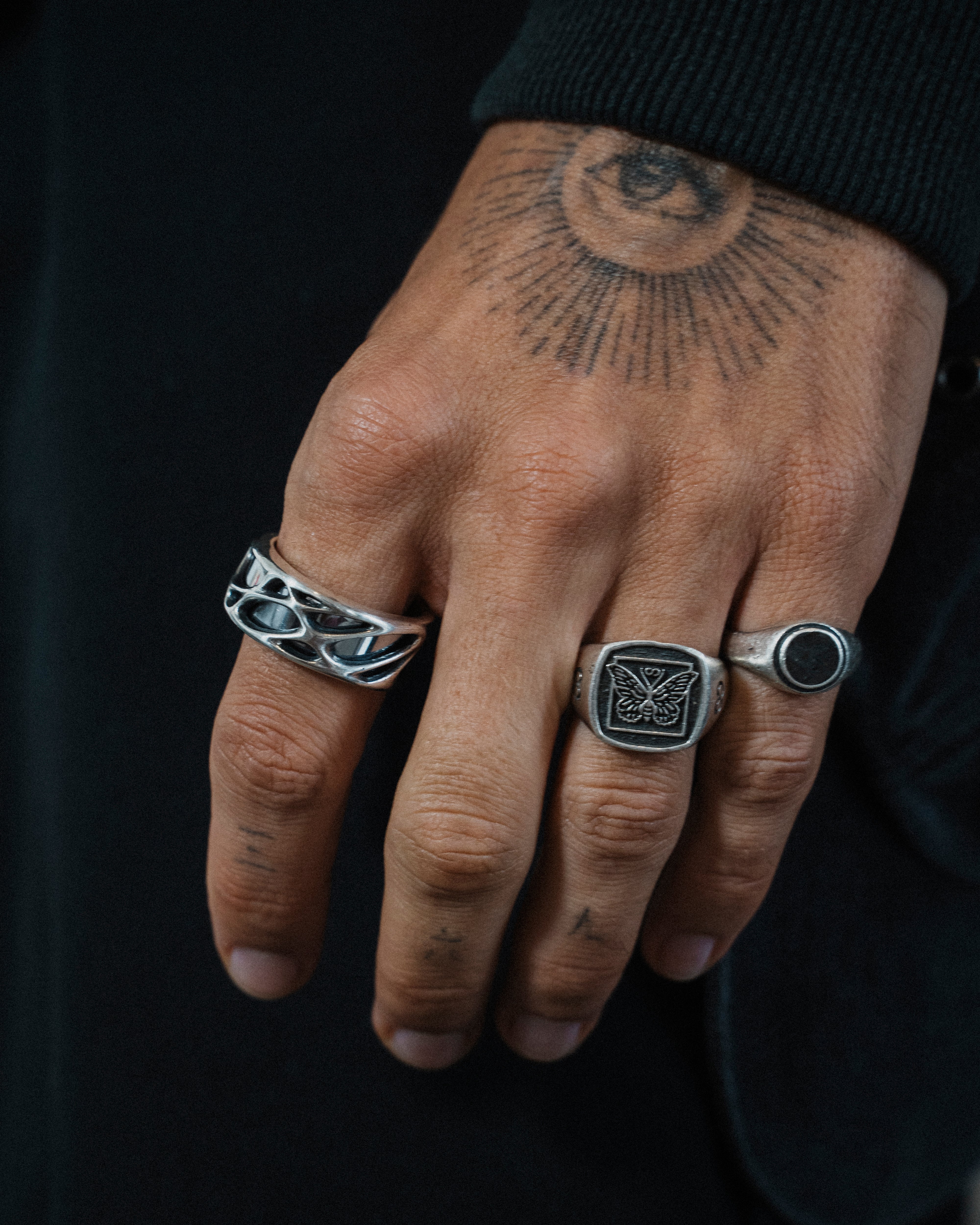 YRH® 01 Ring Jacket | SILVER