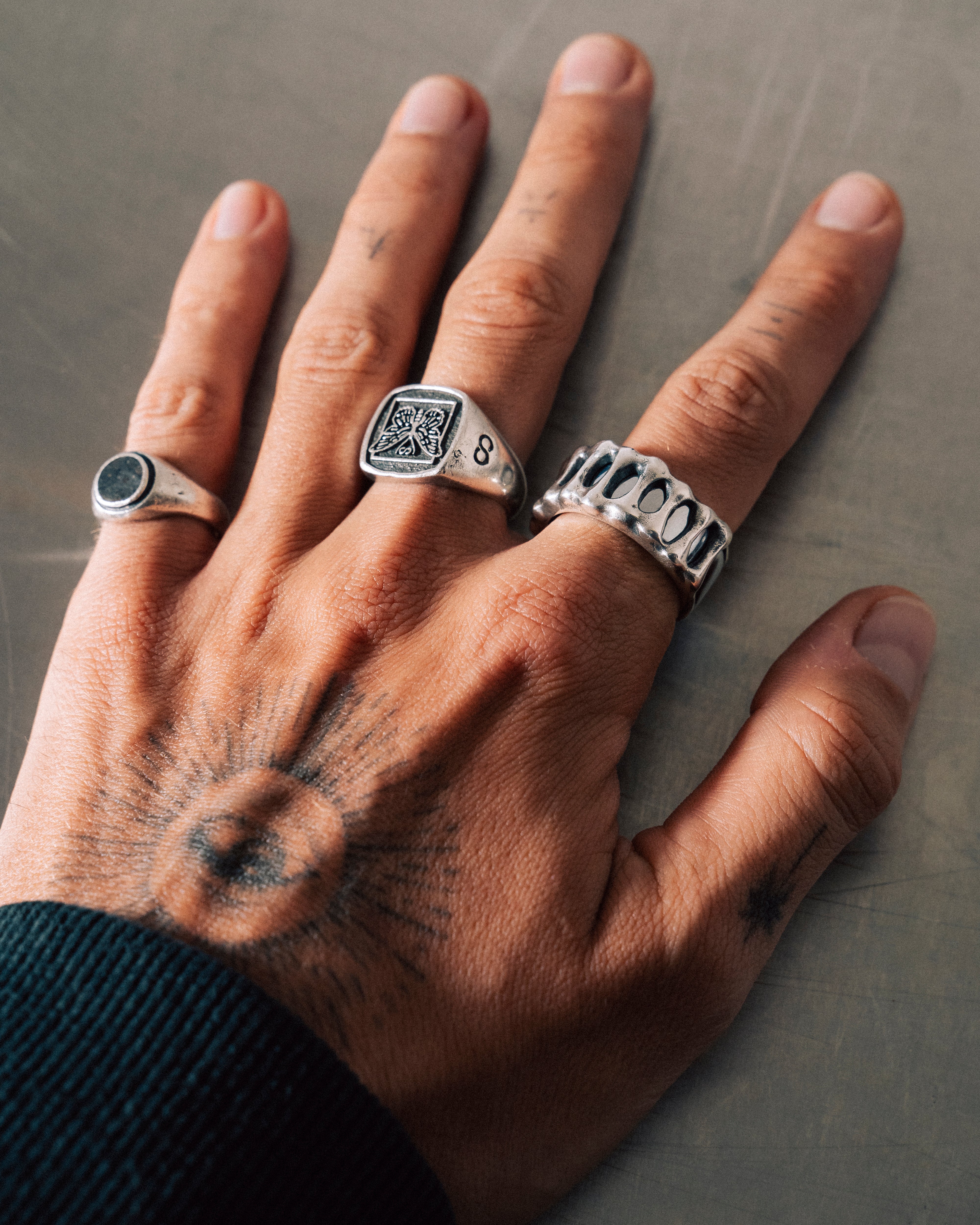 YRH® 02 Ring Jacket | SILVER