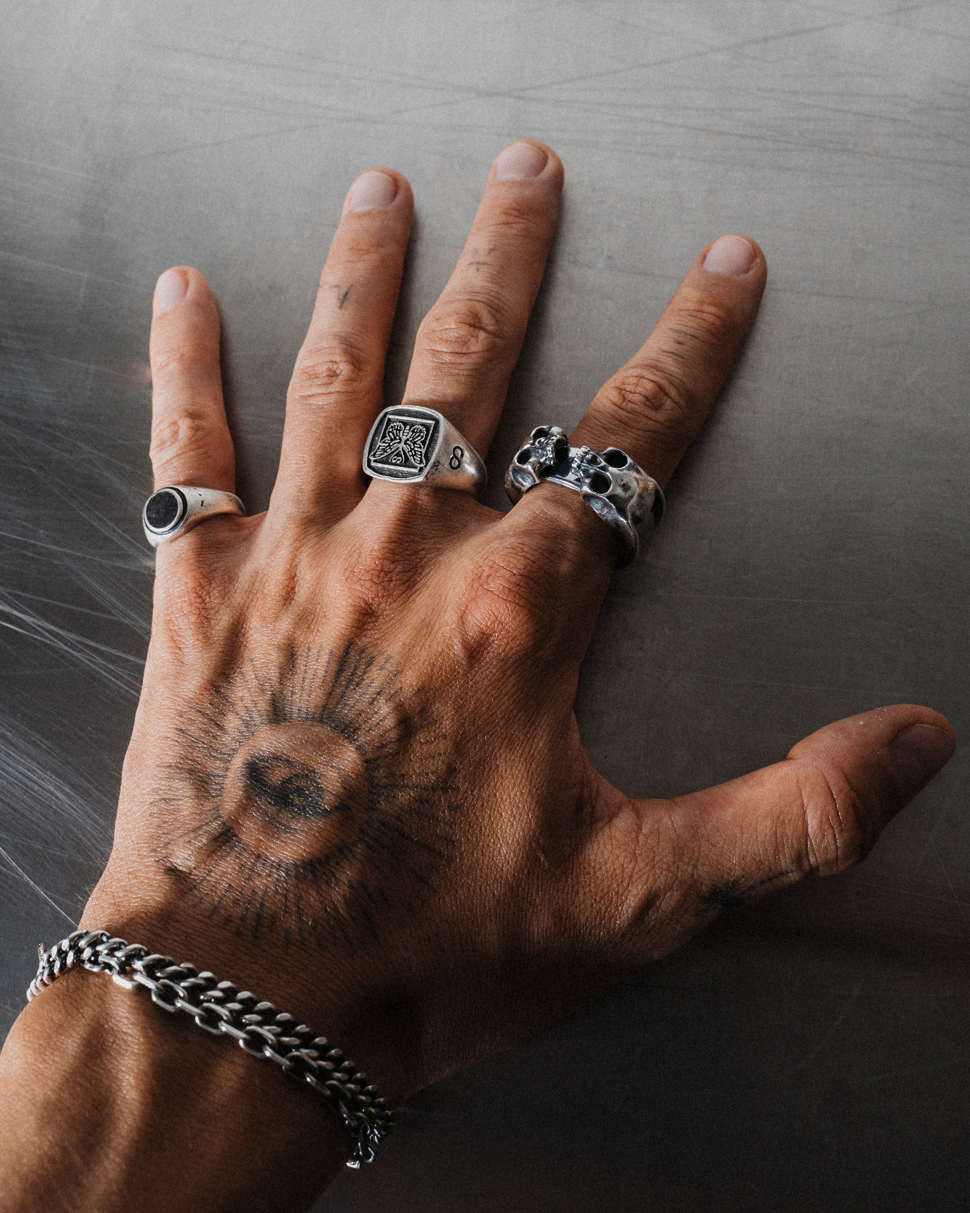 YRH® 03 Ring Jacket | SILVER