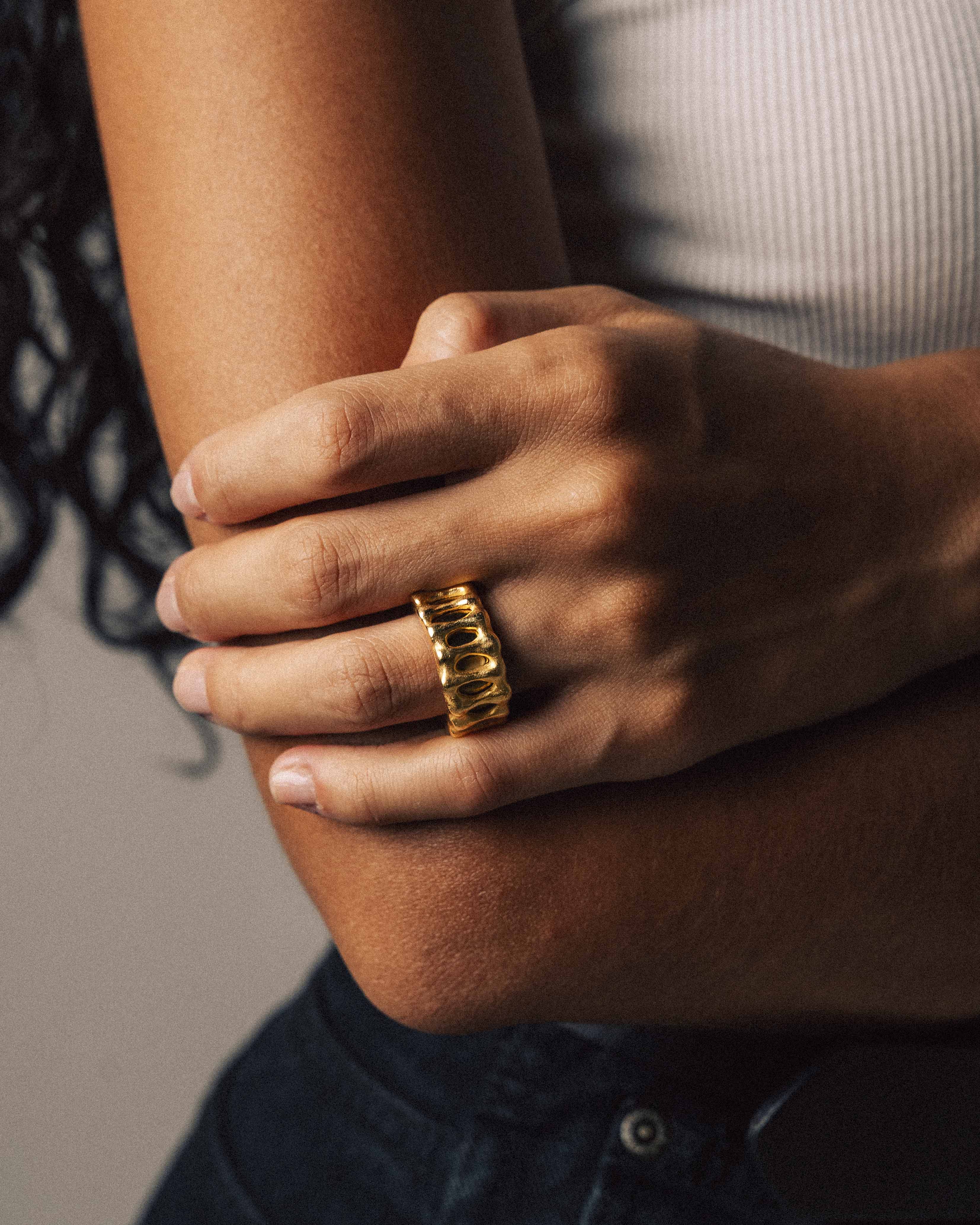 YRH® 02 Ring Jacket | GOLD