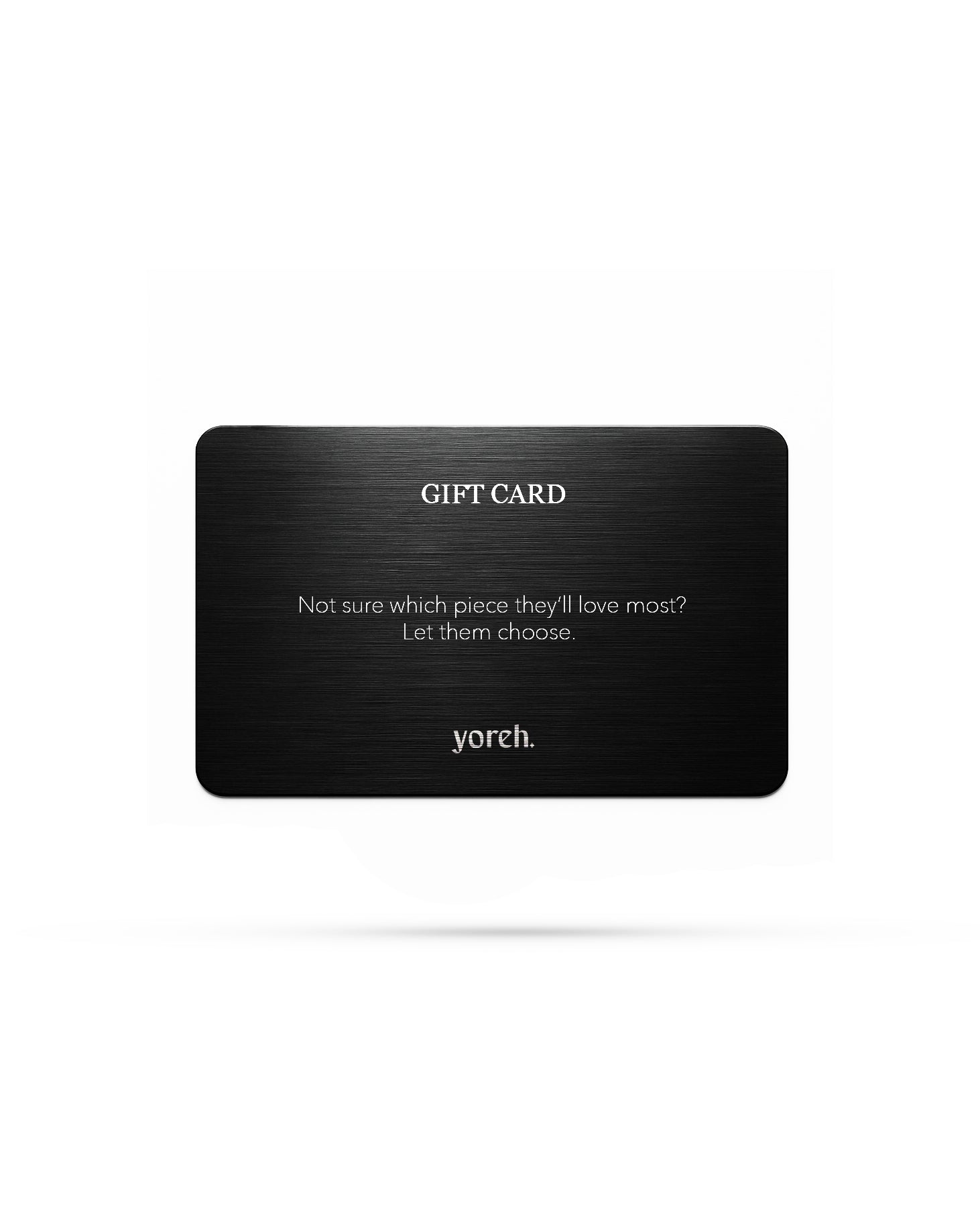 Yoreh Gift Card