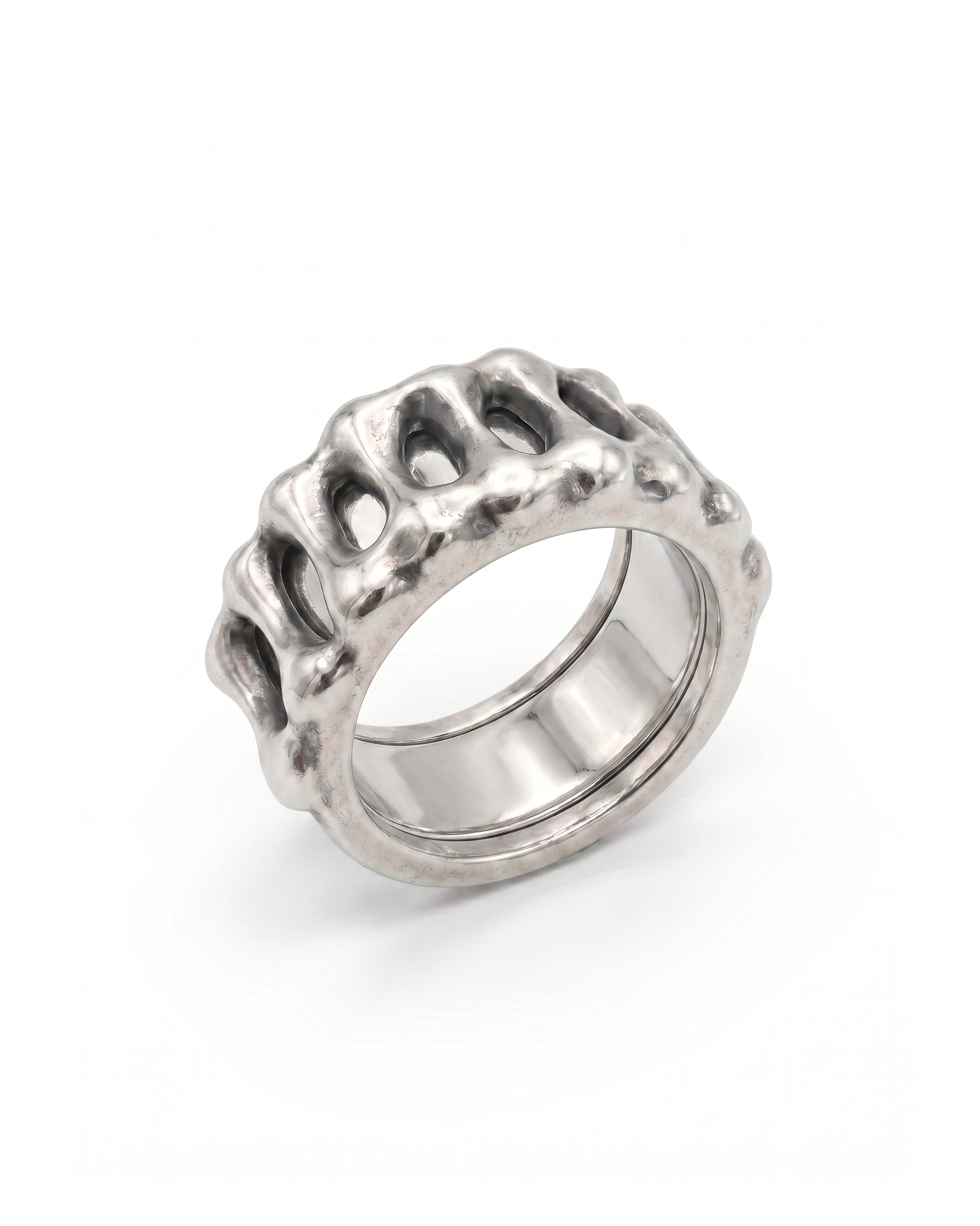 YRH® 02 Ring Jacket | SILVER