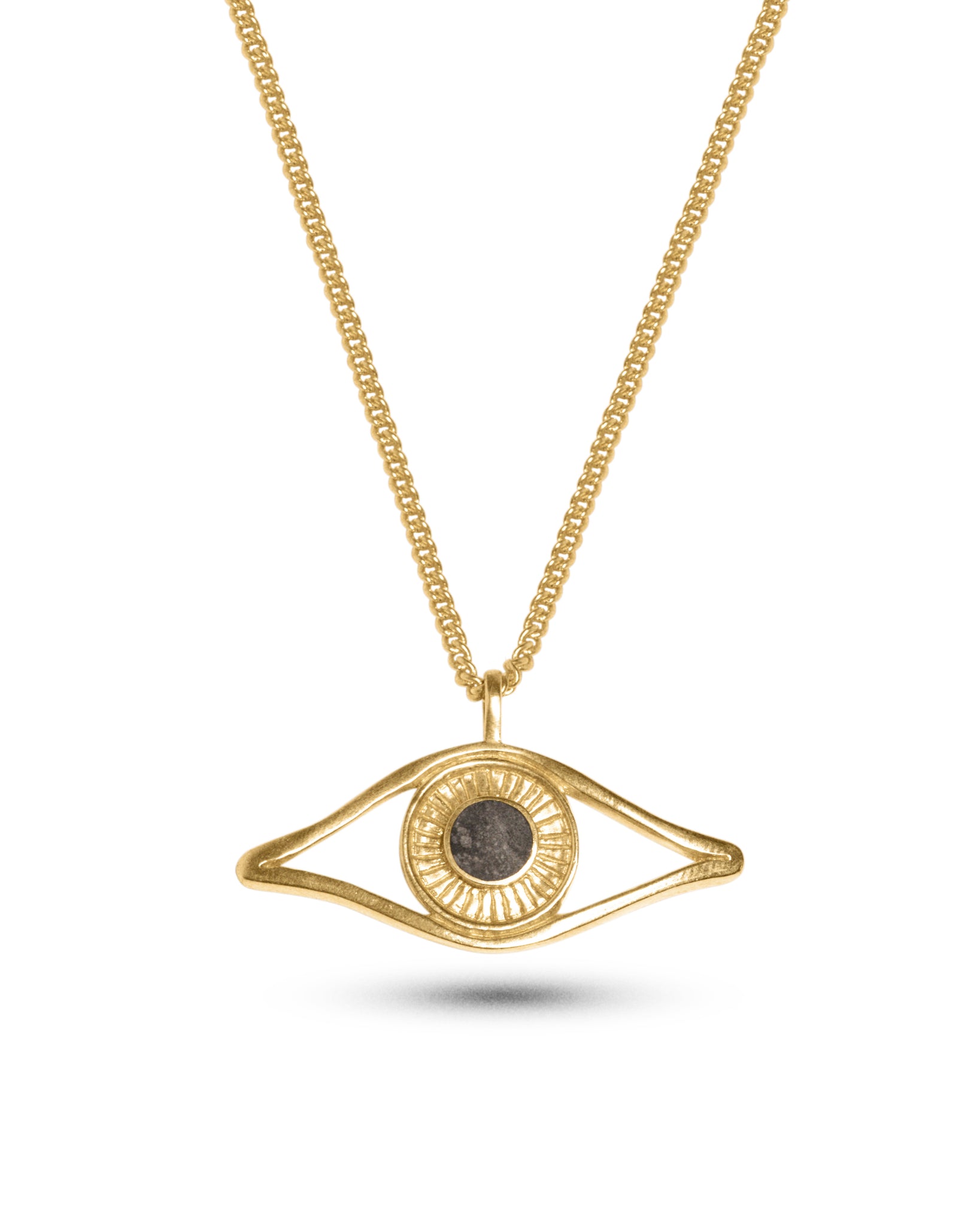 Eye of Yah Pendant | Gold