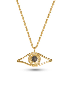 Eye of Yah Pendant | Gold