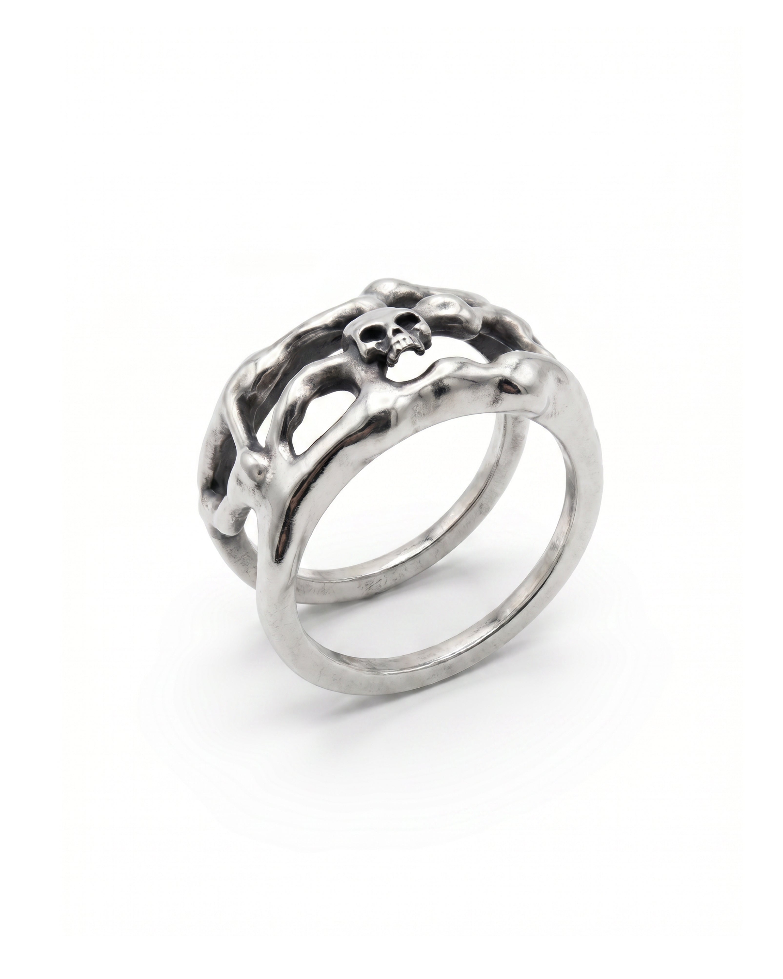 YRH® 04 Ring Jacket – Silver | yoreh®