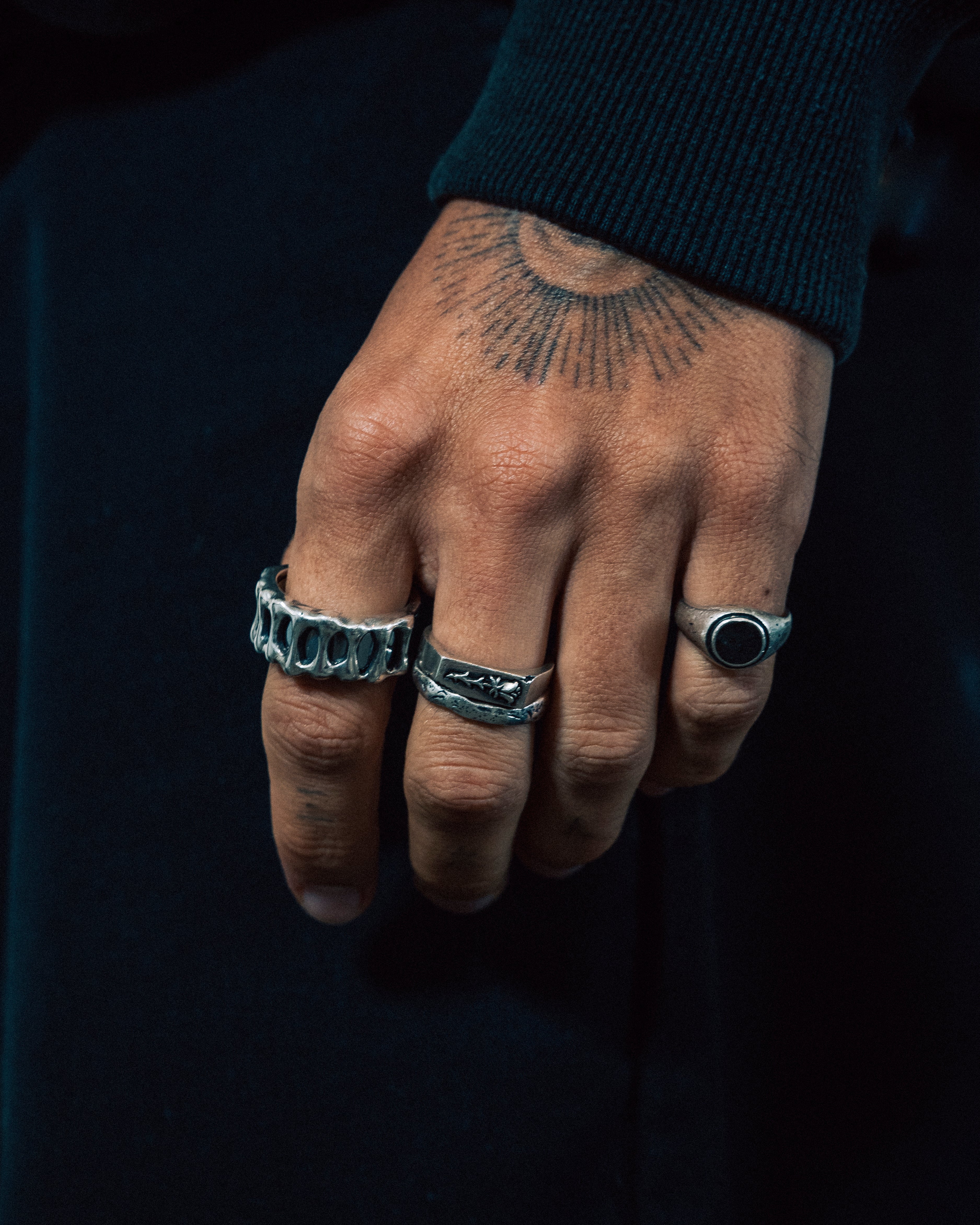 YRH® 02 Ring Jacket | SILVER