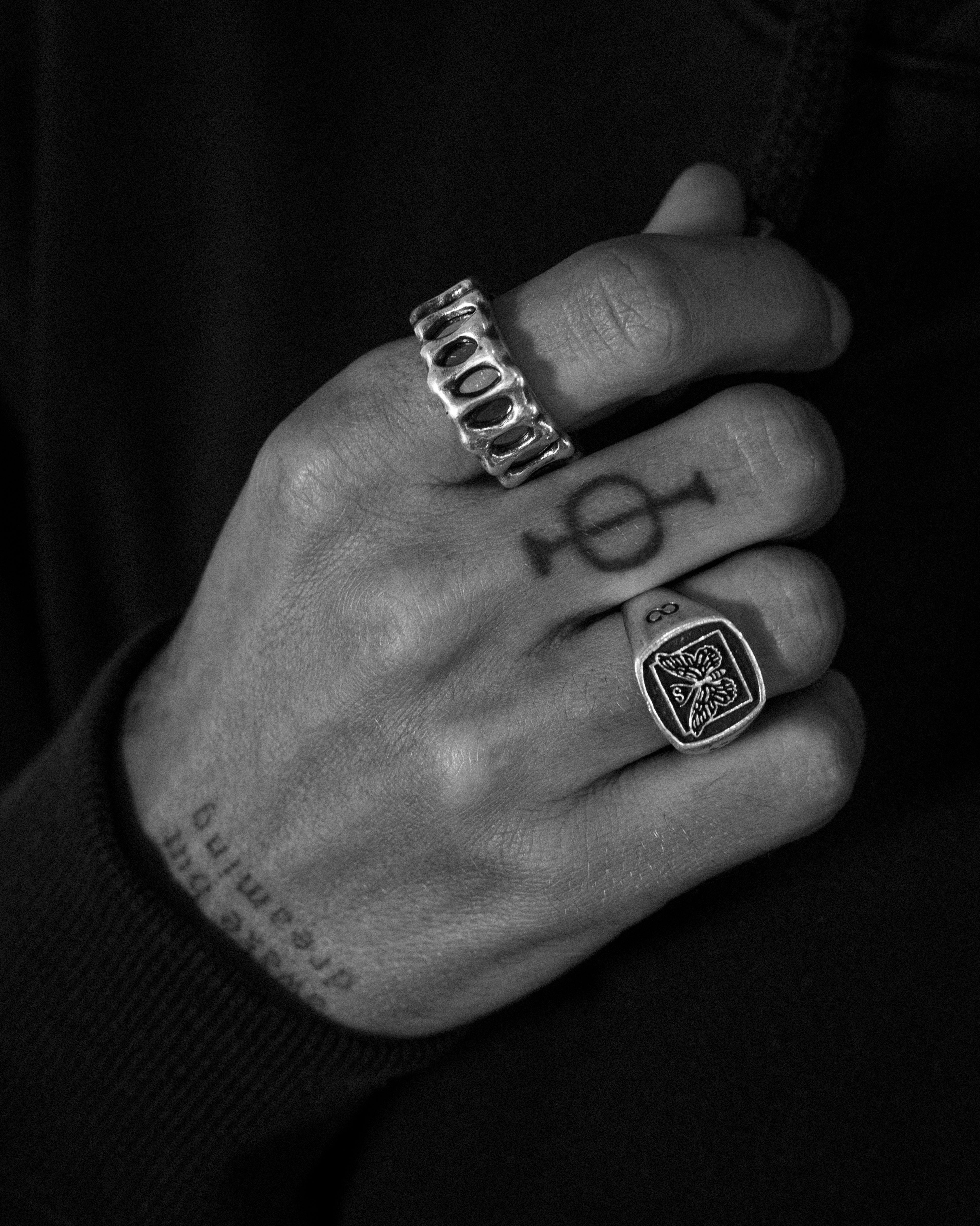 YRH® 02 Ring Jacket | SILVER