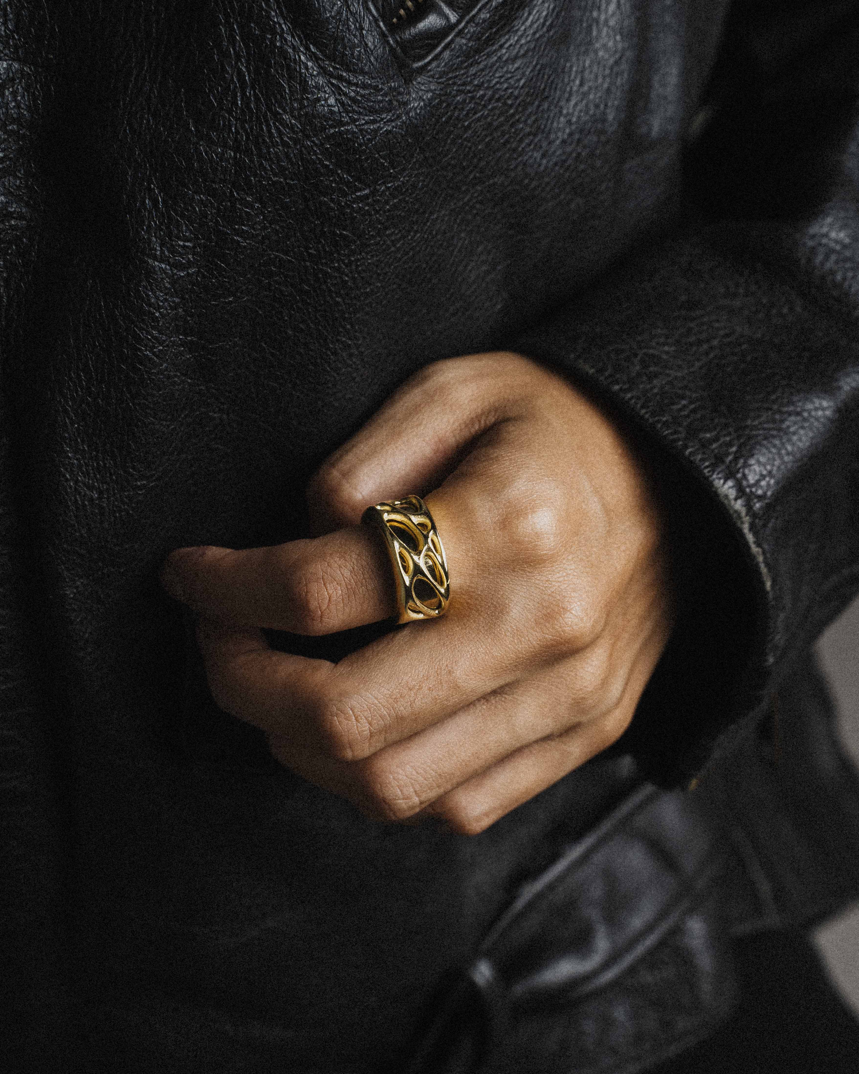 YRH® 01 Ring Jacket – Gold | yoreh®