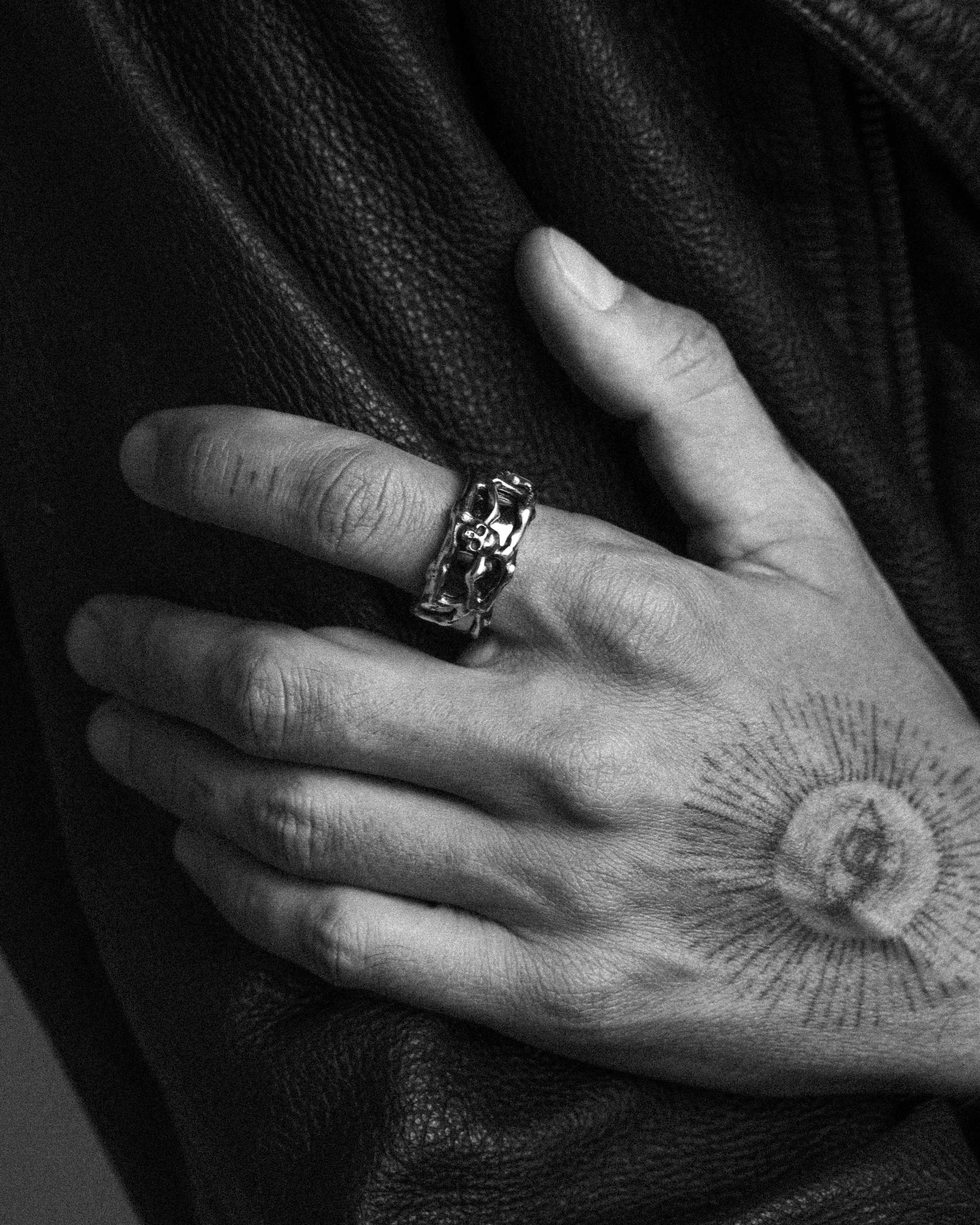 YRH® 04 Ring Jacket – Silver | yoreh®