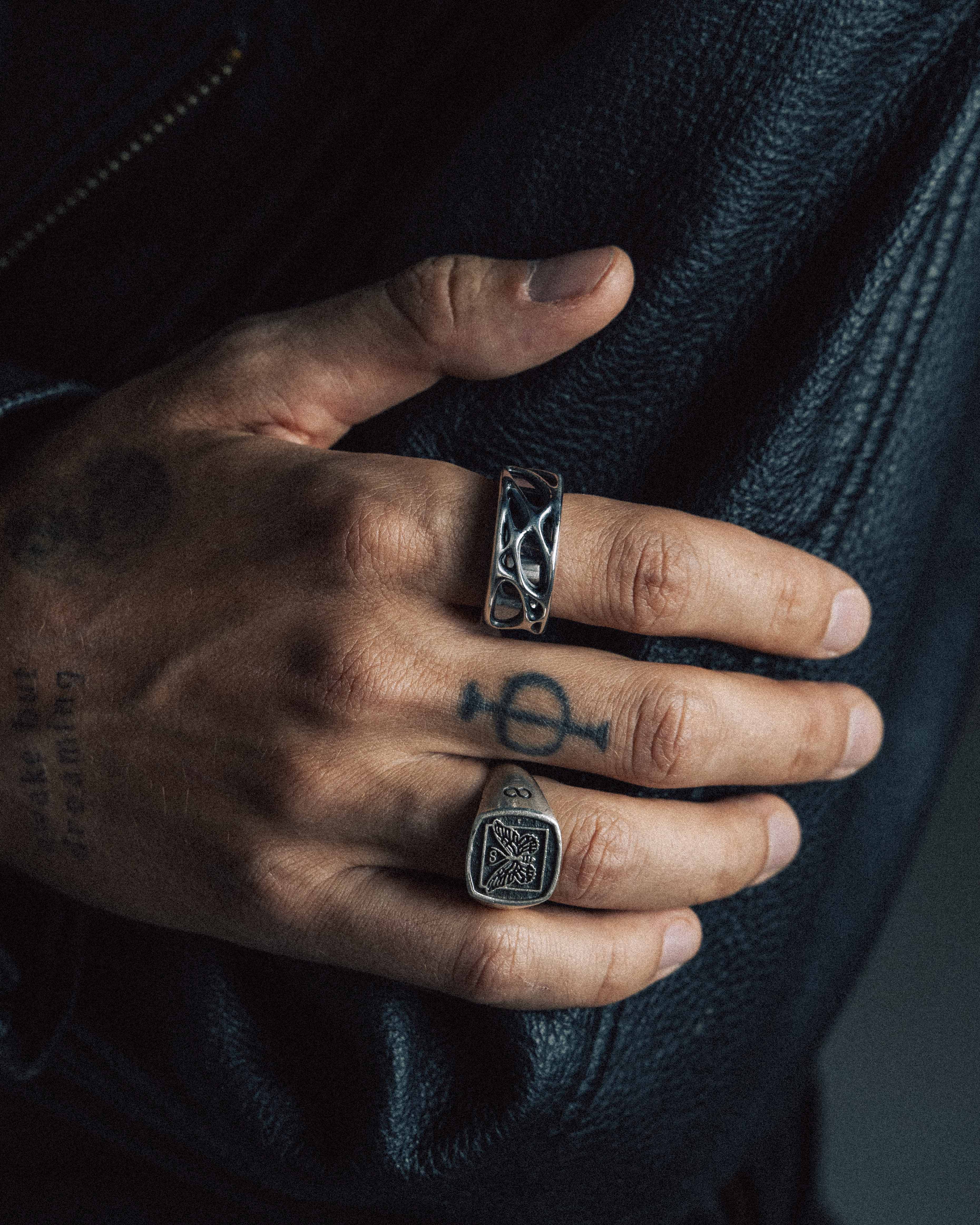 YRH® 01 Ring Jacket | SILVER