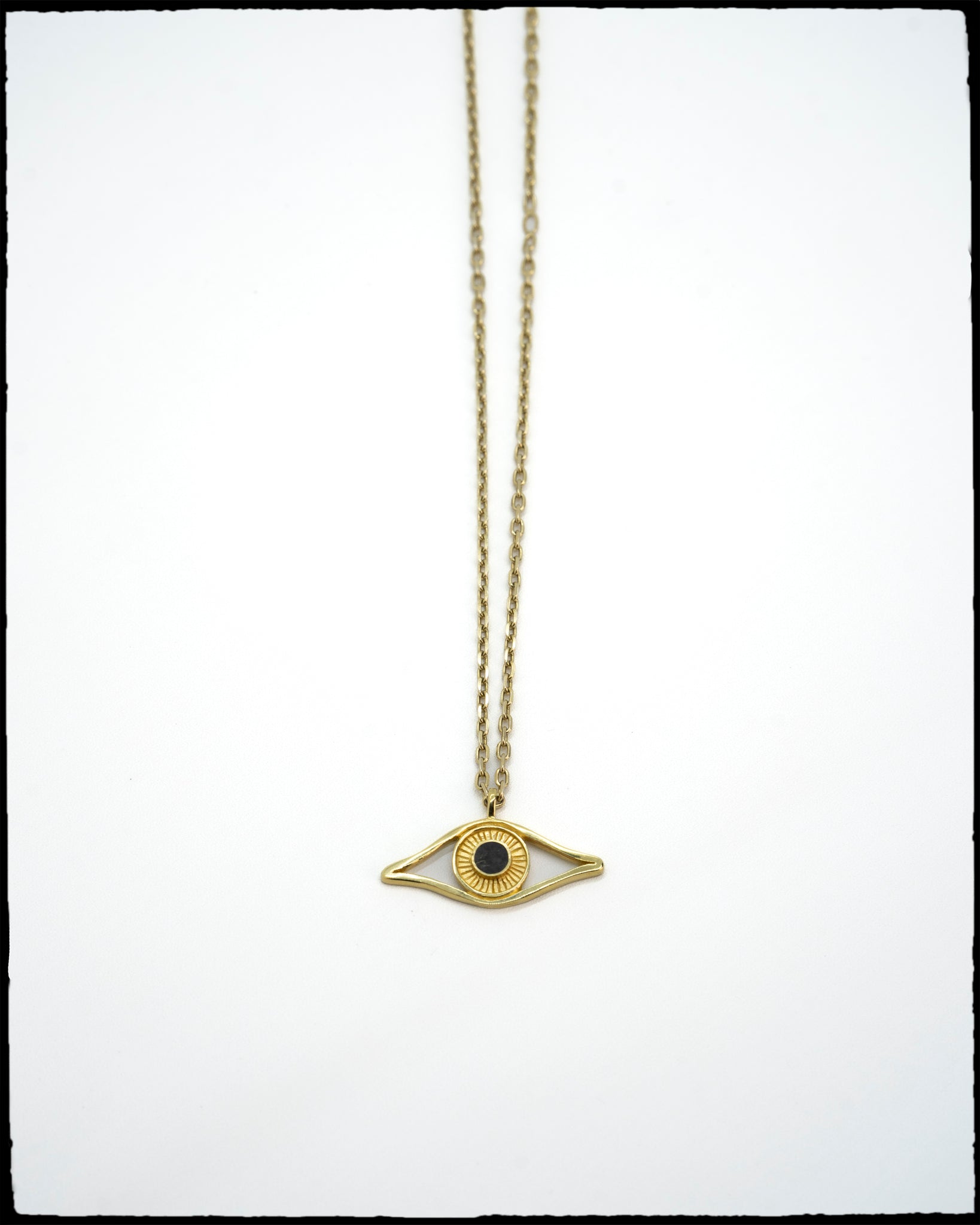 Eye of Yah Pendant | Gold